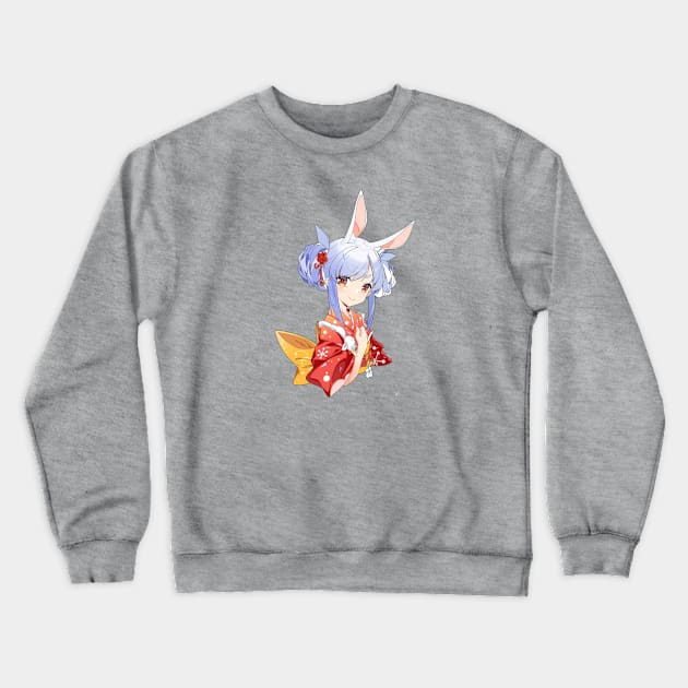 Pekora Hololive Crewneck Sweatshirt by Ghazinagato